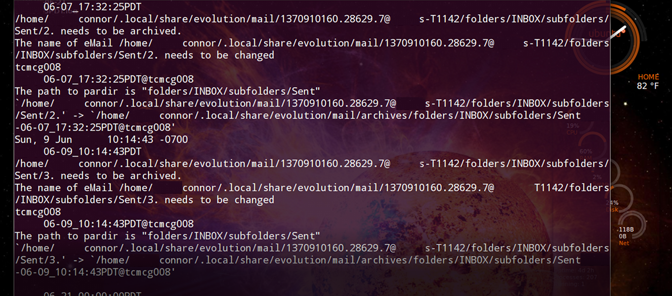 Command of the Linux command-line interface